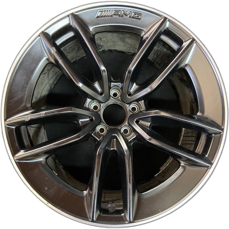19″ MERCEDES GT 19-21 290 Type 4 Dr GT53 19×11 5 double spoke black Original OEM Wheel Rim