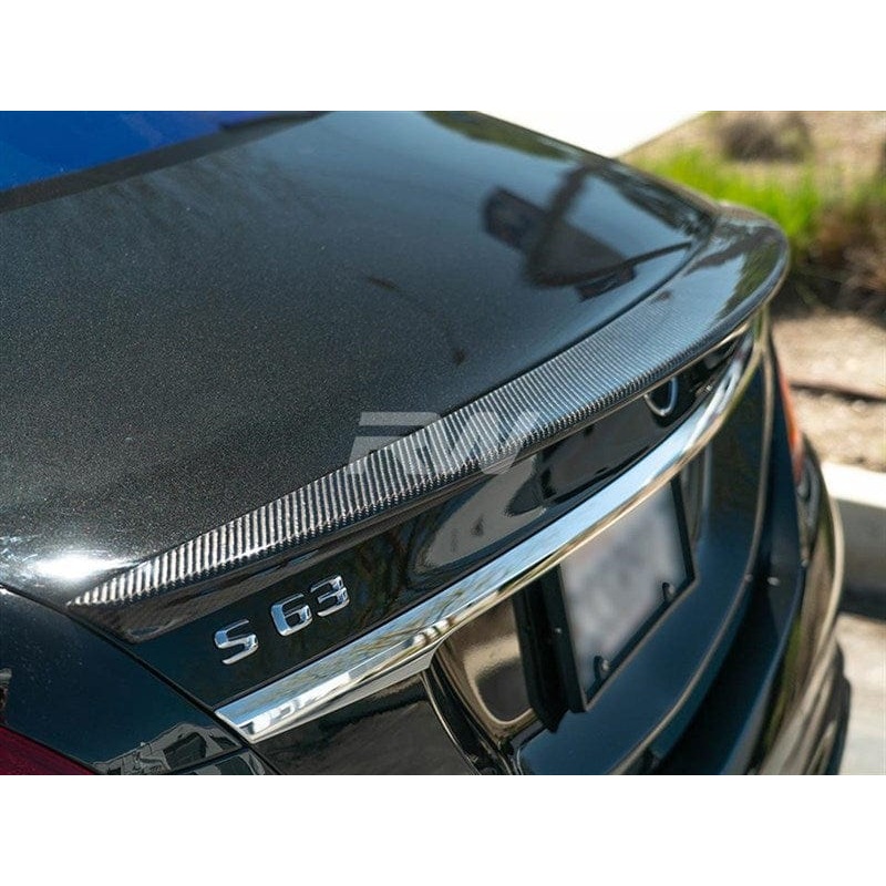 RW Carbon Carbon Fiber Trunk Spoiler – Mercedes / W222