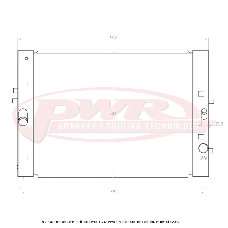 PWR – 32mm Performance Radiator (Mazda MX-5 NC 1.8L/2.0L 05-13)