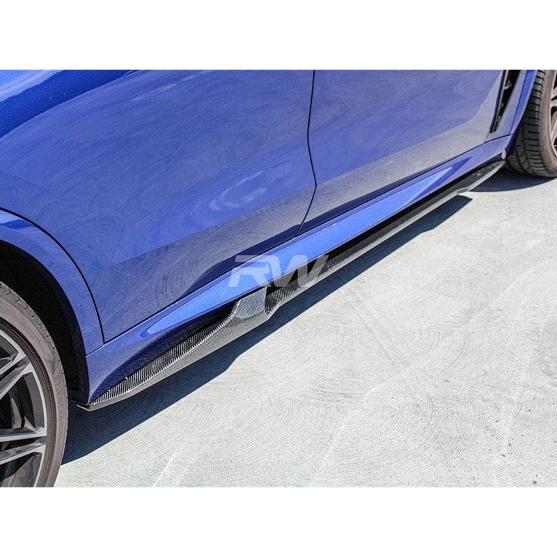 RW Carbon Man Style CF Side Skirt Extensions – BMW / G05 / F95 / X5 / X5M