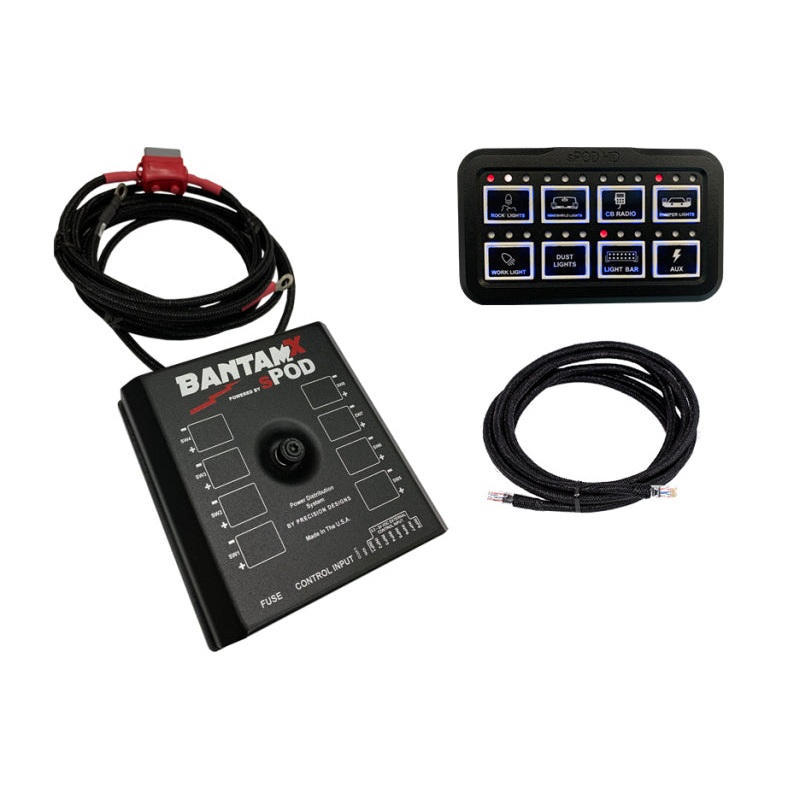 Spod BantamX HD for Uni (84 In Battery Cables)