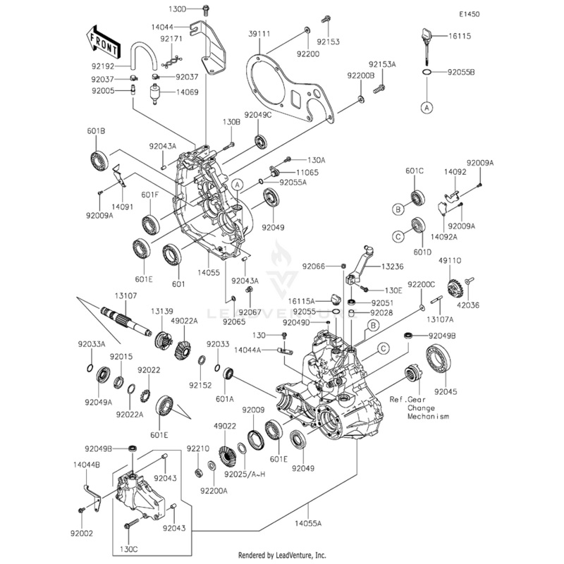 Washer,Toothed by Kawasaki