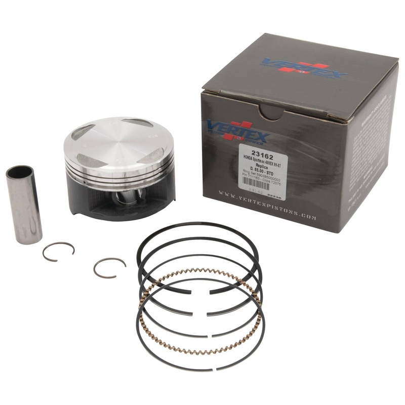 Vertex 23162 Pistons 99-08 TRX 400 EX/09-14 TRX 400 X/96-04 XR 400 R Replica Piston Kit