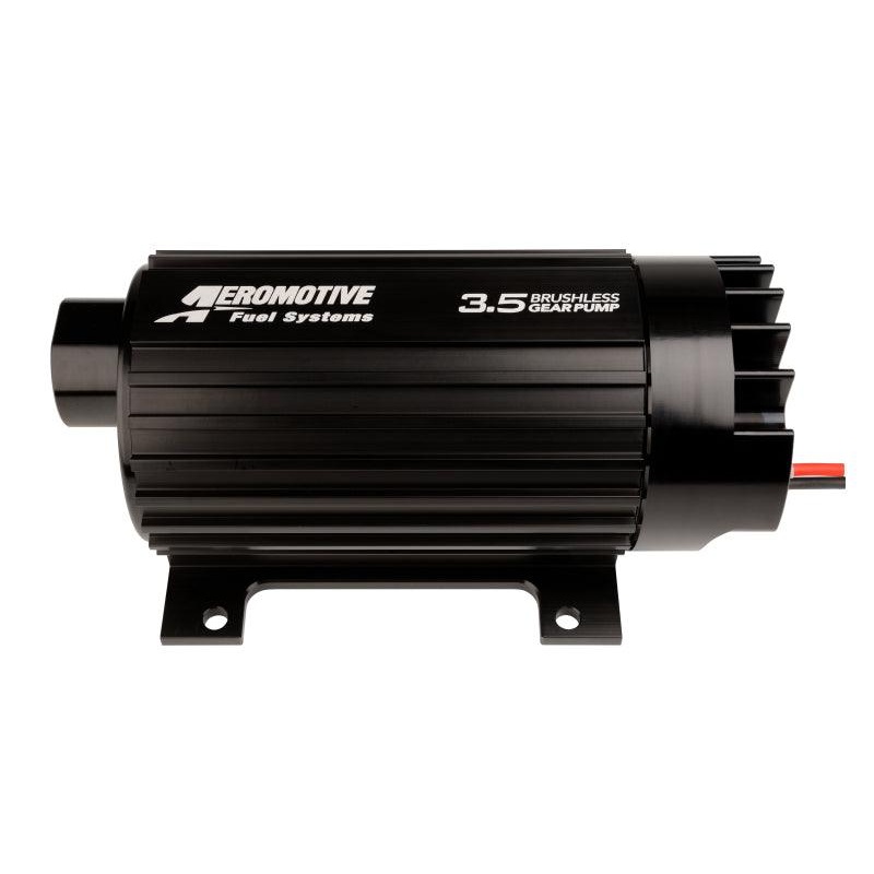 Aeromotive Brushless Spur Gear Fuel Pump w/TVS Controller – In-Line – 3.5gpm