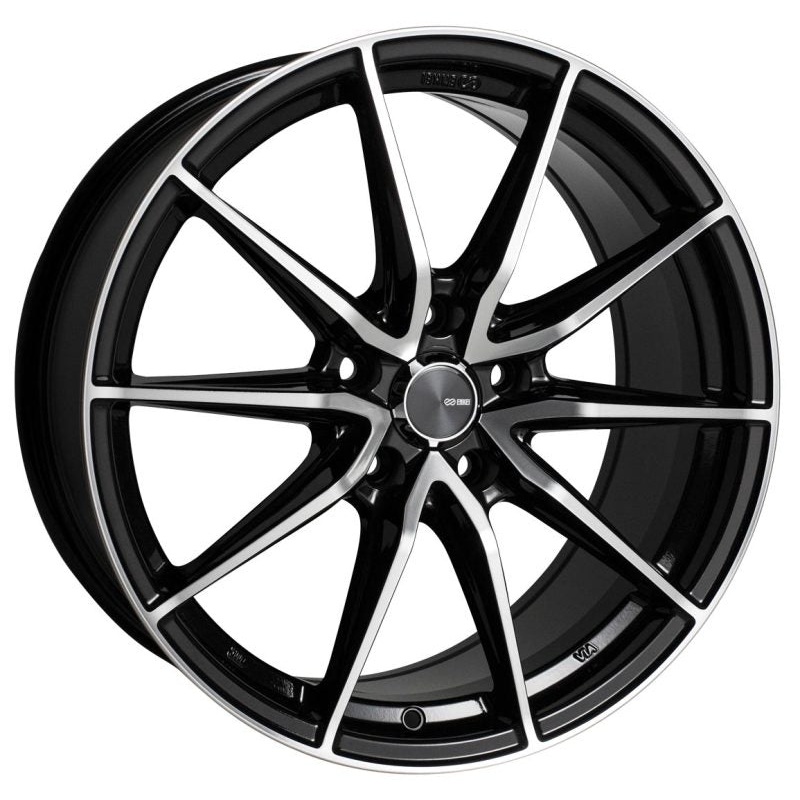 ENKEI Draco Wheel – 16×7.0 +45 | 5×114.3 | Machined Black