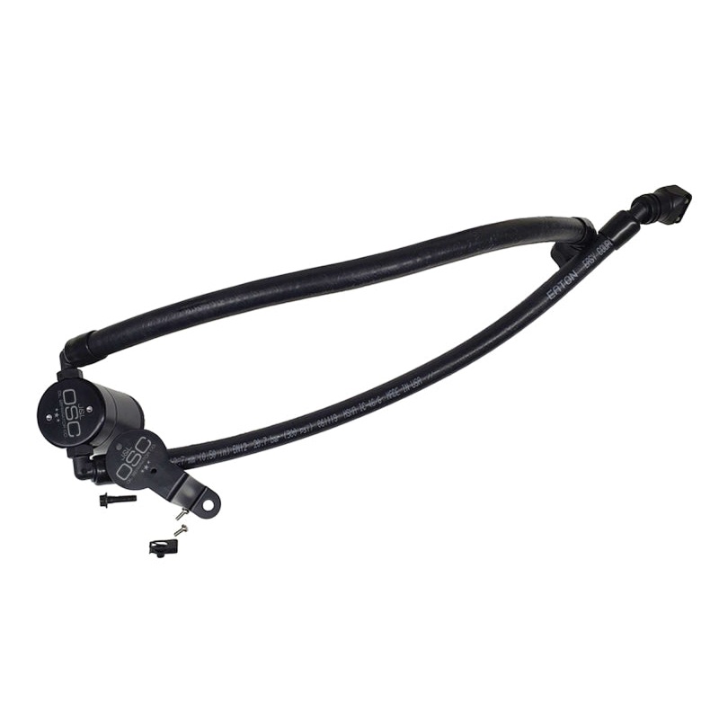 J&L 2020-2025 Ford Explorer 3.0L EcoBoost Oil Separator 3.0 Passenger Side – Black Anodized