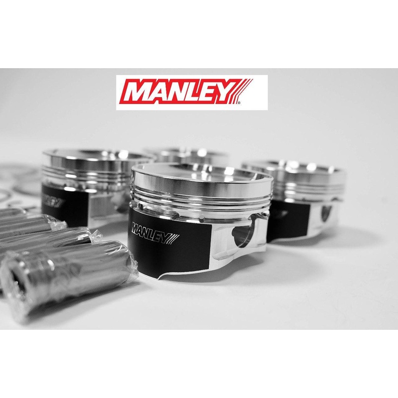 Manley EXTREME DUTY Forged Pistons 4G63T 7-bolt Evo 4-9 85mm STD -2.5 cc 10.5:1 88mm Stroke