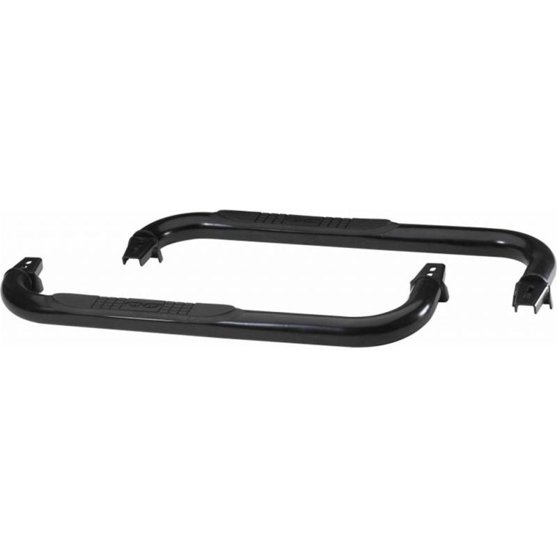 Rampage 1987-1995 Jeep Wrangler(YJ) 3 Inch Round Nerf Bar – Black