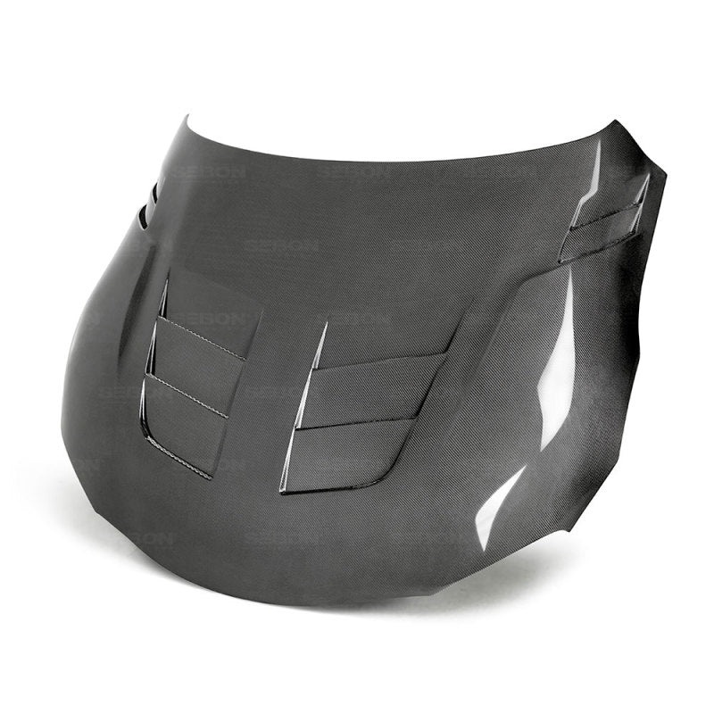 Seibon 20-23 Supra TSII-Style Double Sided Carbon Fiber Hood | HD20TYSUP-TSII-DS