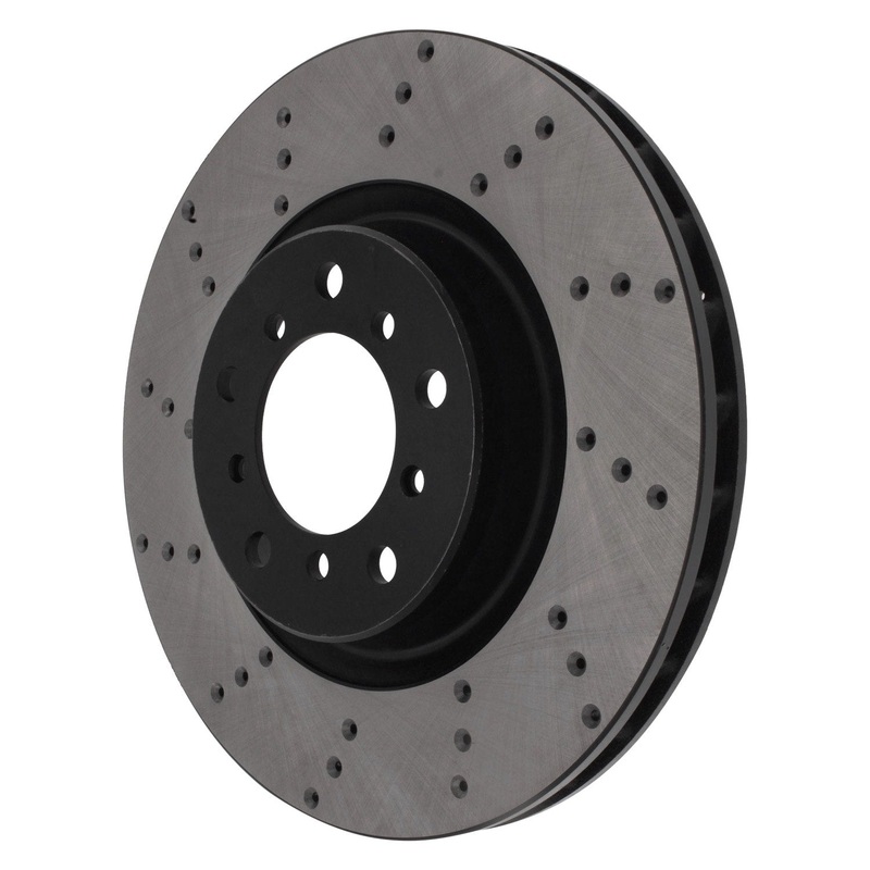 StopTech 01-06 BMW E46 M3 Drilled Right Front Rotor