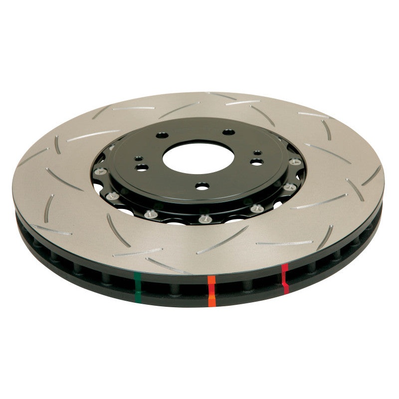 DBA 2010+ Camaro V8 SS Front Slotted 5000 Series 2 Piece Rotor Assembled w/ Black Hat