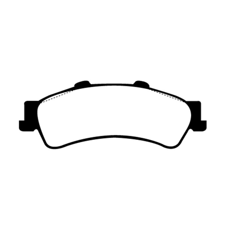 EBC 03-05 Chevrolet Astro Van 2WD Greenstuff Rear Brake Pads