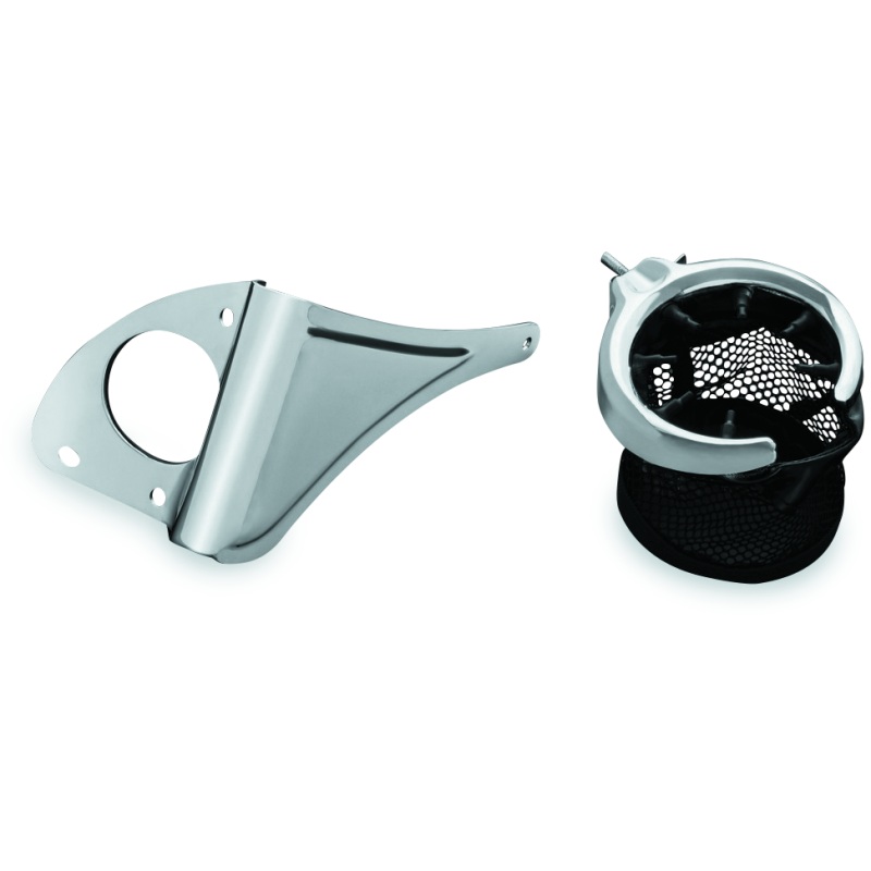 Kuryakyn Passenger Drink Holder With Basket 14-Up Touring Right Side Chrome