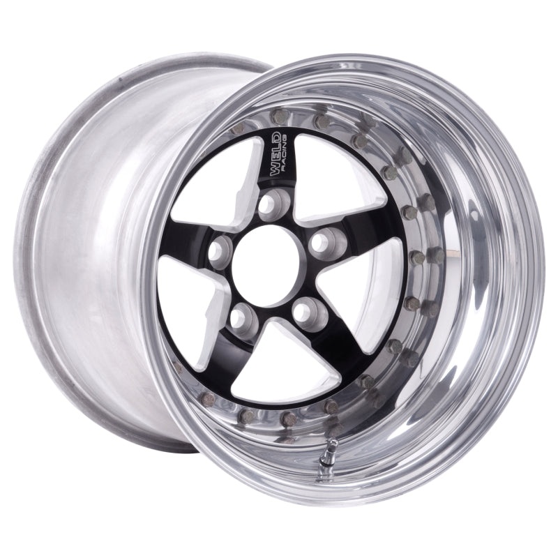 Weld Weldstar 15×6 / 5×4.5 BP / 3.5in. BS Black Wheel – Non-Beadlock