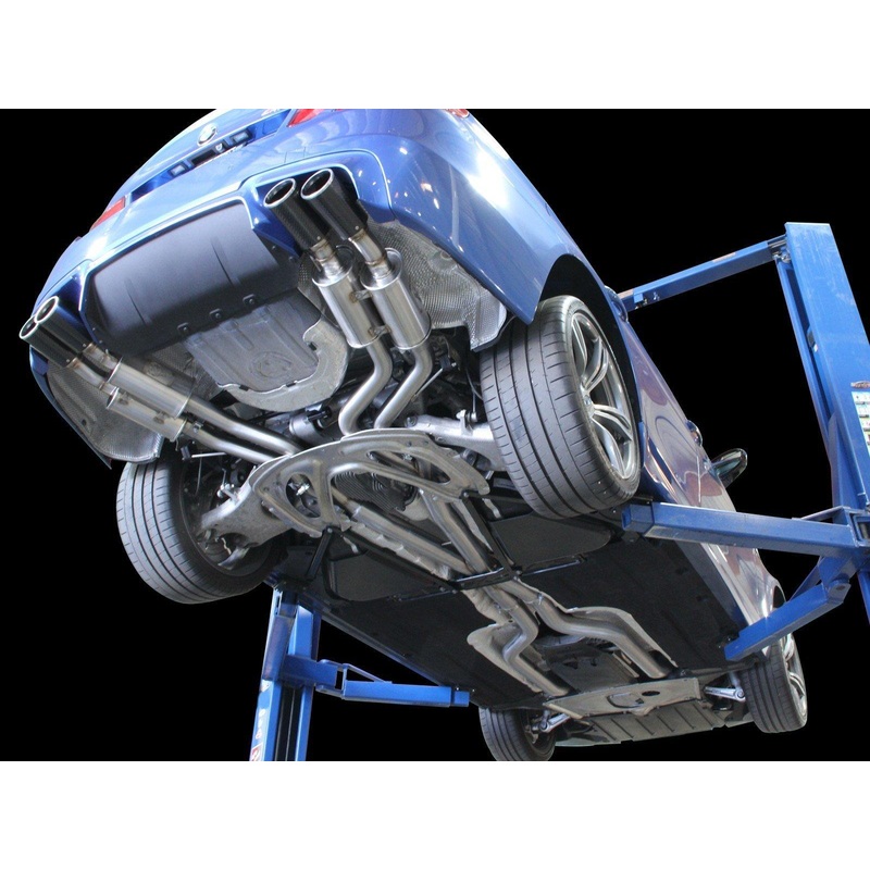 aFe MACHForce XP Exhaust 304SS Cat-Back w/ Carbon Fiber Tips 12-13 BMW M5 (F10) V8 4.4L (tt)