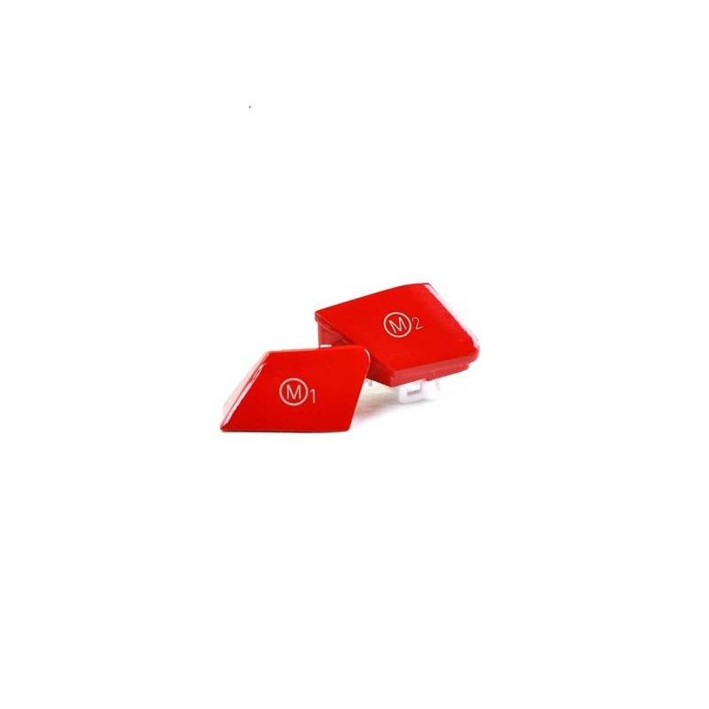 AutoTecknic Bright Red M1/ M2 Button Set – F06/ F12/ F13 M6