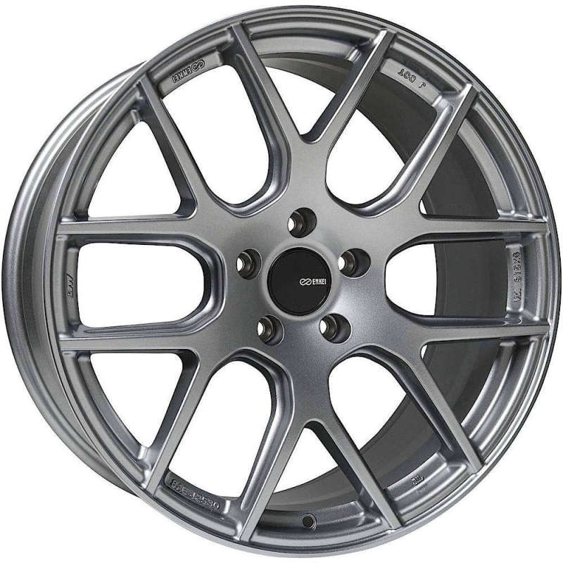 Enkei XM-6 17×7.5 5×114.3 40mm Offset 72.6mm Bore Storm Gray