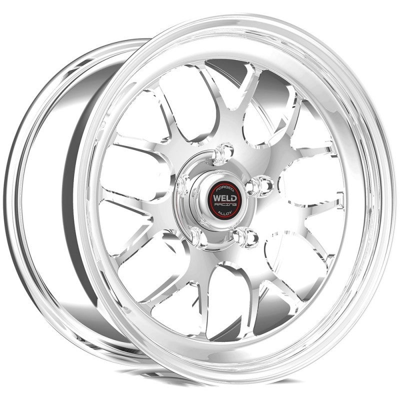 Weld S77 17×10 / 5x120mm BP / 7.8in. BS Polished Wheel (Med Pad) – Non-Beadlock