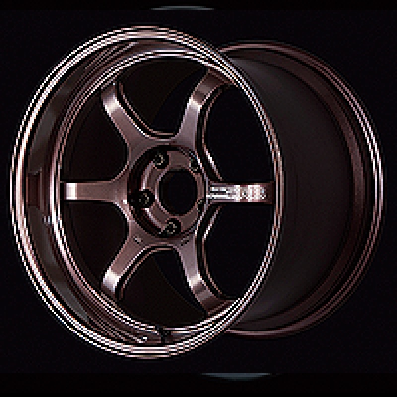 Advan R6 18×10.0 +24 5-114.3 Racing Copper Bronze Wheel