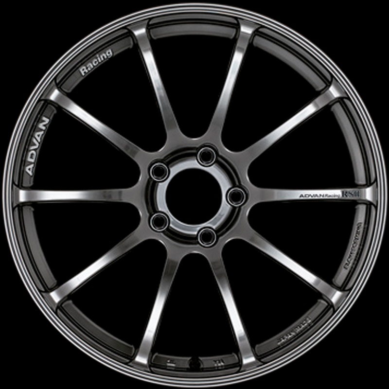 Advan Racing RSII 18×9.5 5×114.3 +45 Hyper Black Wheel – Universal