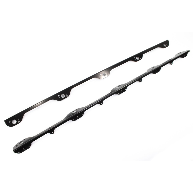 Motion Raceworks 1982-93 S10/Sonoma/Blazer Dzus Hood Rails (38.75″) (Black Anodized)