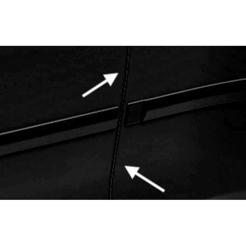 Subaru OEM [22-25 WRX] Door Edge Guards Crystal Black Silica | SOA801P080V2