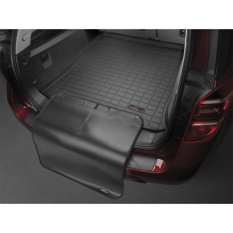 WeatherTech 2017+ Kia Forte Hatchback Cargo Liner w/Bumper Protector – Black