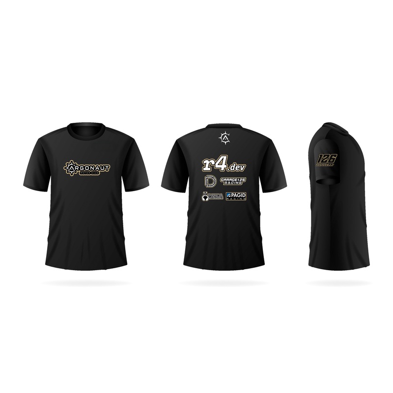 2025 Garage 126 Team T-Shirt  Argonaut Motor Club