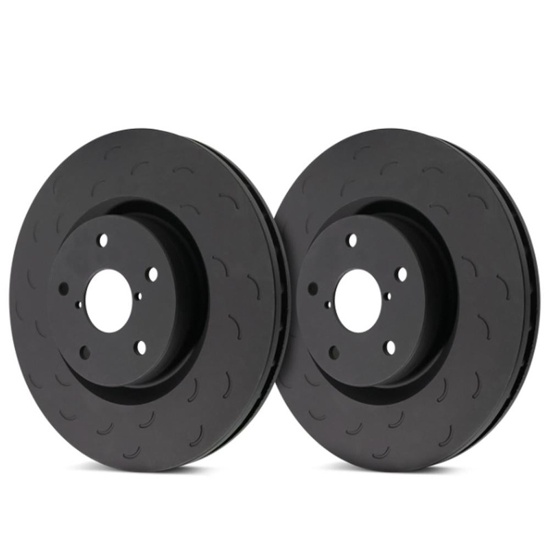 Hawk Talon Slotted Only Solid 9.88″ Rotor Set | Multiple Mazda Fitments (HTS5207)