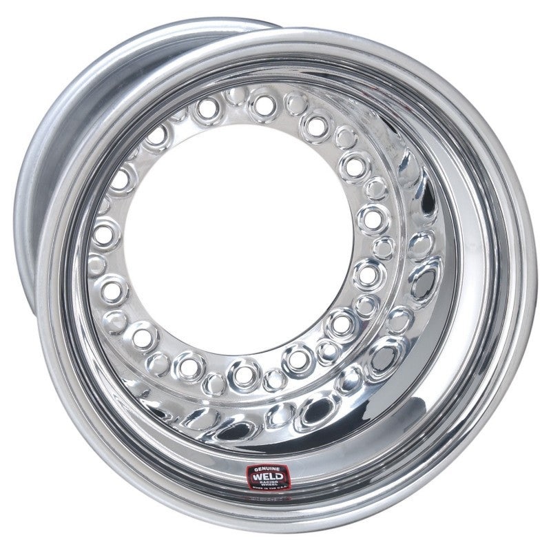 Weld Wide 5 HS Direct Mount 15×13 / 5×10.25 BP / 3in. BS Polished Assembly – No Beadlock