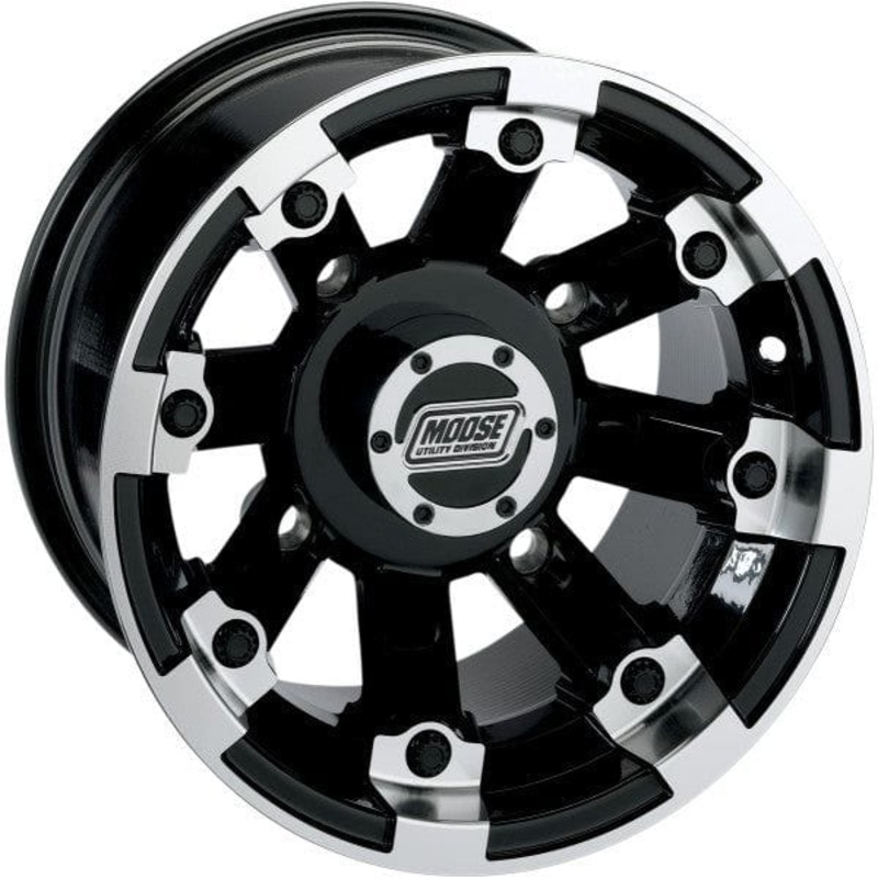 Wheel 393B 12X8 4/136 4+4 by Moose Utility