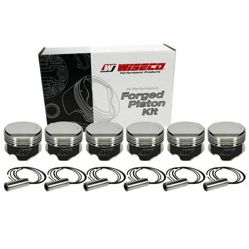 Wiseco Forged Pistons Nissan Skyline GTS R32 R33 R34 GTT RB25DET 87mm +1.0mm 14 cc 8.5:1