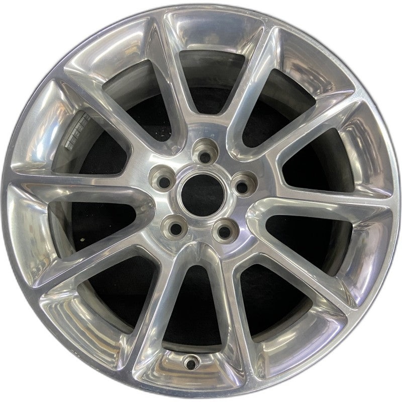 18″ MUSTANG 10 18×8 aluminum TPMS 10 spoke polished Original OEM Wheel Rim