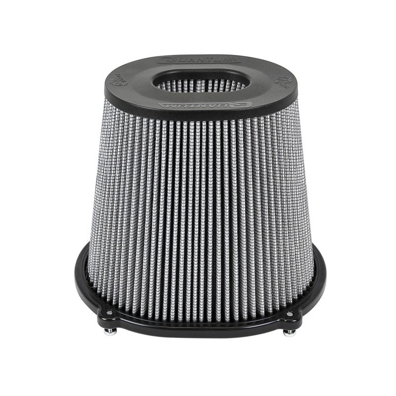 aFe Quantum Pro DRY S Air Filter Inverted Top – 5in Flange x 8in Height – Dry PDS