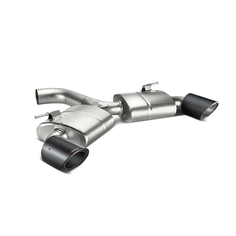 Akrapovic 17-18 Volkswagen Golf (VII) GTI FL Performance Slip-On Line (Titanium) w/ Carbon Tips