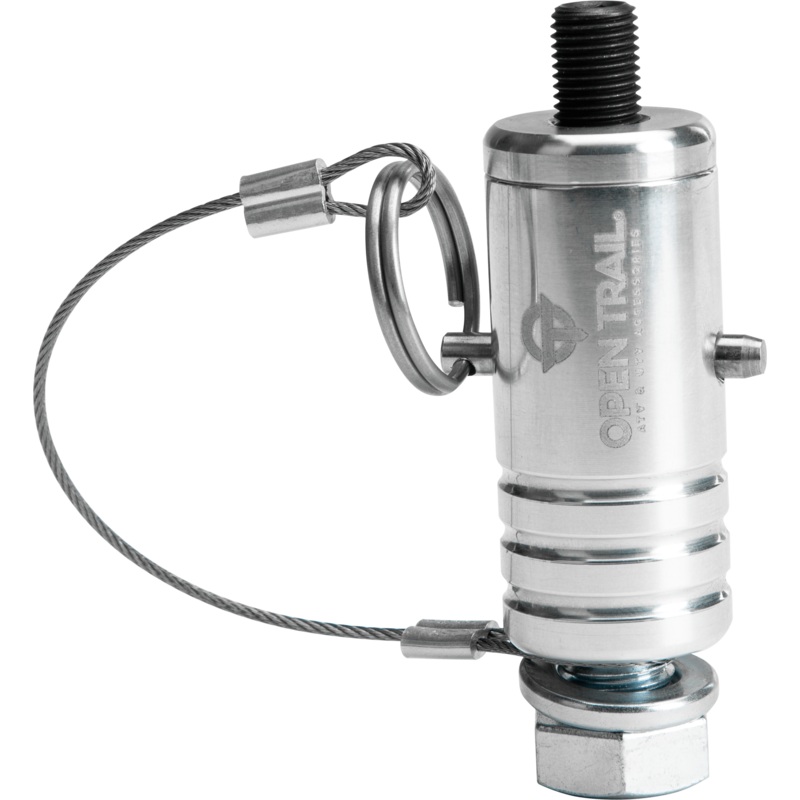 Quick-Release Whip Mount Polished by Open Trail