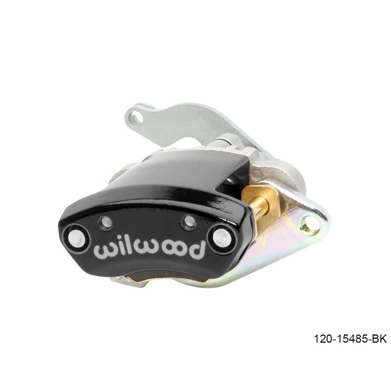 Wilwood Caliper – MC4 Mechanical Left Hand – Black 1.19in Piston 1.10in Rotor – Black