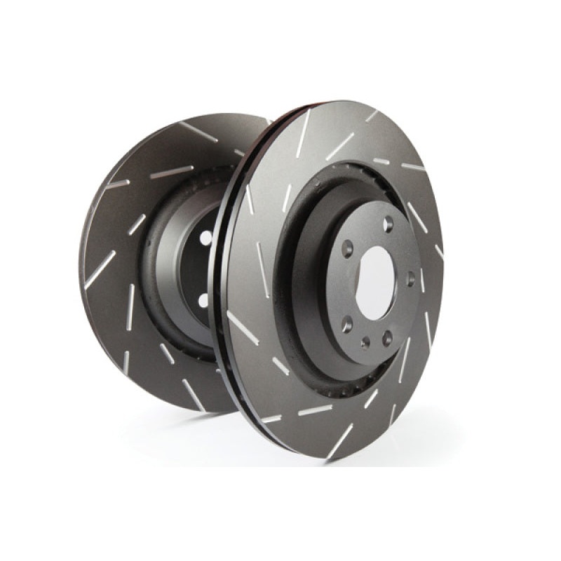 EBC 2016+ Cadillac CT6 3.0L Twin Turbo (w/Performance Brakes) USR Slotted Front Rotors