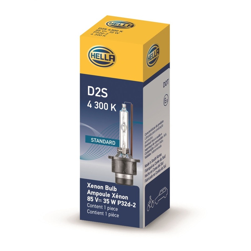 Hella Xenon D2S Bulb P32-2d 85V 35W 4300k