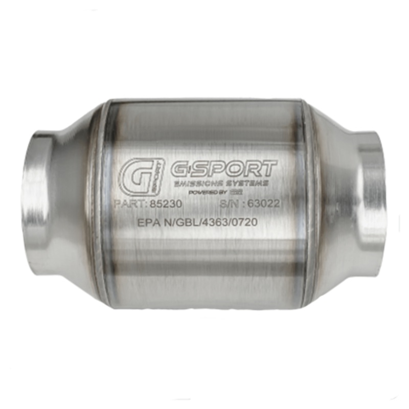 GESI G-Sport 400 CPSI GEN 2 4.5″ x 4″ 3.0in Inlet/Outlet Catalytic Converter (85230)