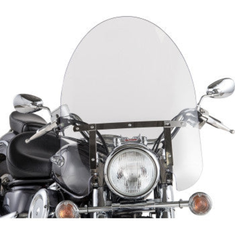 SS-30 Windshield – 22″ – Wide – Clear – Quick Release by Slipstreamer