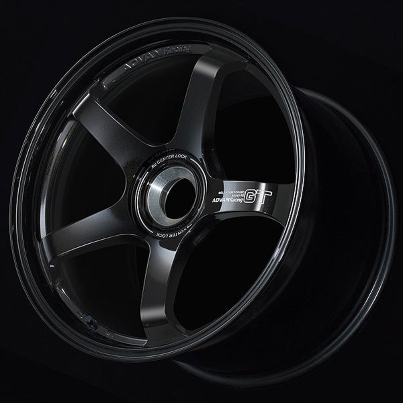 Advan GT Wheel for Porsche – 19×9.5 +45 | Center Lock | Racing Titanium Black