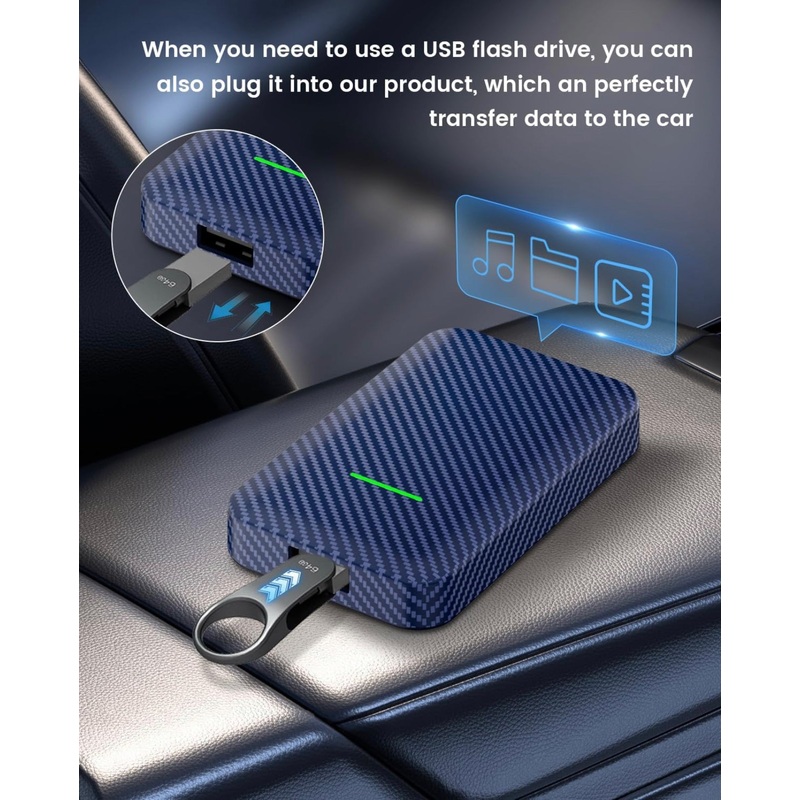 Carlinkit 4.0 Wireless Apple CarPlay Adapter