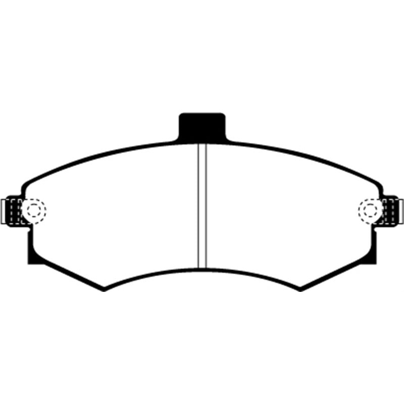 EBC 02-06 Hyundai Elantra 2.0 Redstuff Front Brake Pads