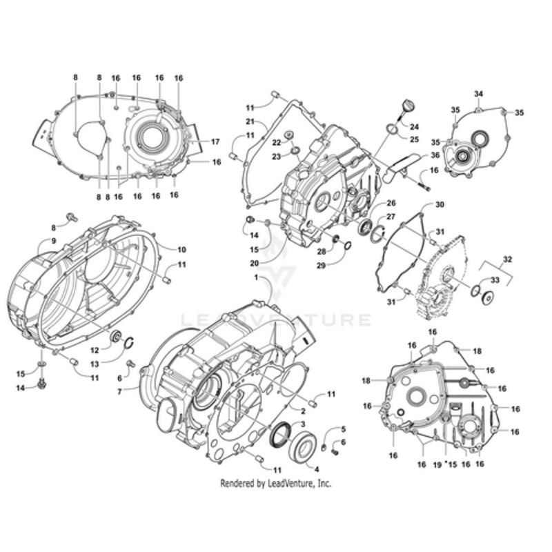 Flange Bolt Socket Head 6*50 (Rb 3307-062) by Arctic Cat