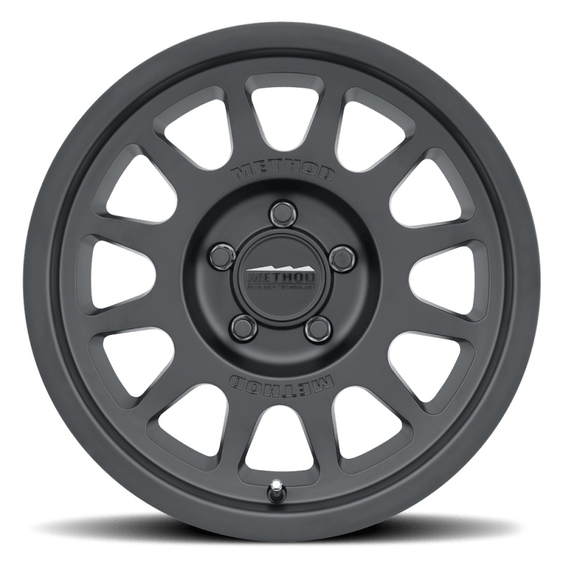 Method MR703 17×8.5 0mm Offset 5×5 71.5mm CB Matte Black Wheel