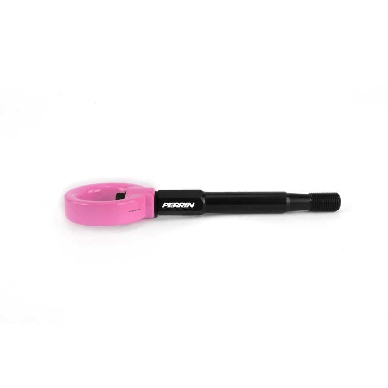 PERRIN 18-21 Subaru WRX & STI / 13-25 BRZ / 17-20 Toyota 86 Tow Hook Kit (Front) – Hyper Pink