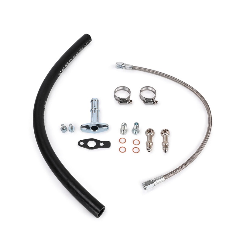 Mitsubishi 4M40T 2.8L Diesel Canter / Delica / Pajero Turbo Oil Feed & Return Line Kit