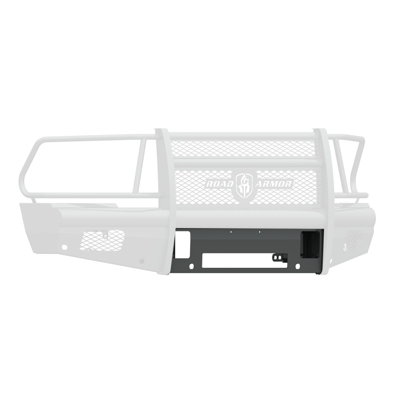 Road Armor 10-18 Dodge 2500 Vaquero Front Non-Winch Plate – Tex Blk