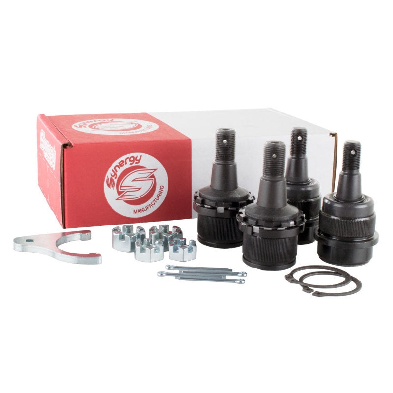 Synergy 03-13 Dodge Ram 1500/2500/3500 HD 4×4 Non-Knurled Adjustable Ball Joint Kit